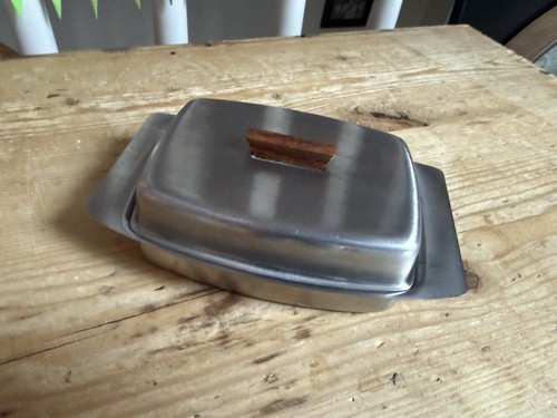 Retro stainless steel butter - stainless,