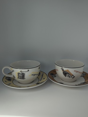 Royal doulton pair - royal, coffee