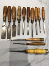Job Lot Vintage Firmer Chisels