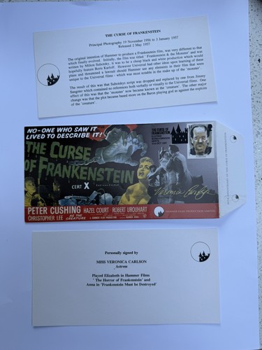 Curse frankenstein fdc - frankenstein,