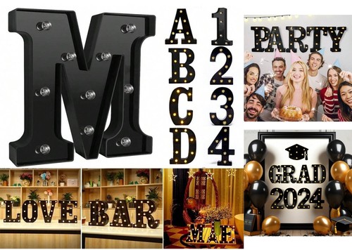 Alphabet led letter numbers - alphabet,
