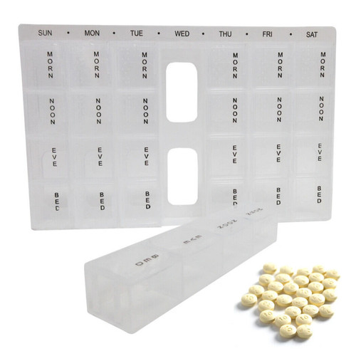 Pill box daily - medicine, 7
