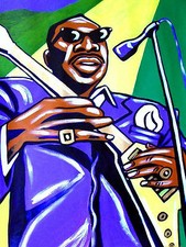Albert king print - albert,
