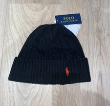 Ralph Lauren Black Beanie with