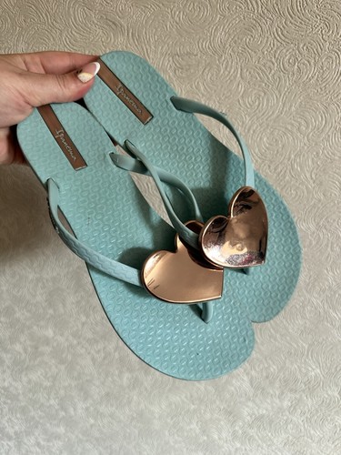 Ipanema turquoise gold heart - gold,