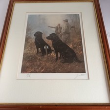LARGE FRAMED L/E PRINT JOHN