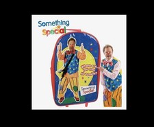 Mr Tumble Something Special Wheeled Bag Backpack for Children Retractable Handle