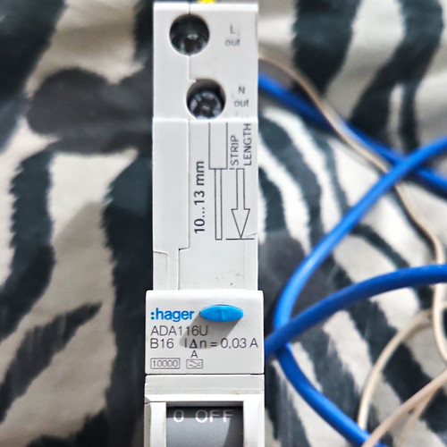 Hager ada116u rcbo 16a - hager,