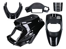 5 Piece Metallic Black Fairing
