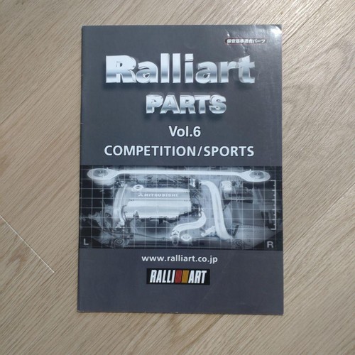 Ralliart parts vol catalog - vol.6,