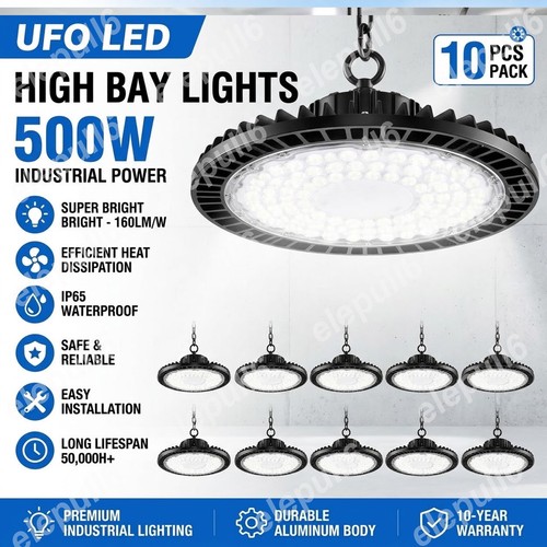 10x led ufo high bay - high, light