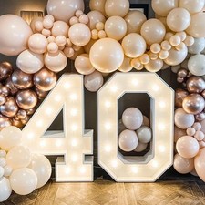 Giant Light Up Numbers LED