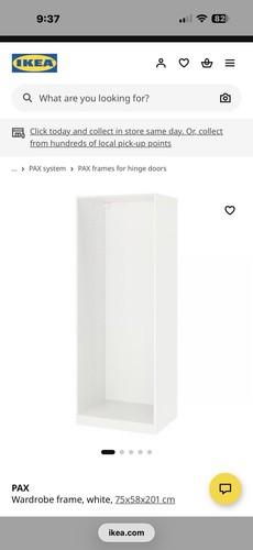 Ikea pax wardrobe - ikea,