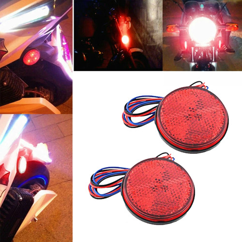 Round led motorcycle - 2x,