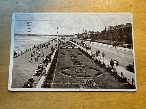 Postcard promenade morecambe - promenade,
