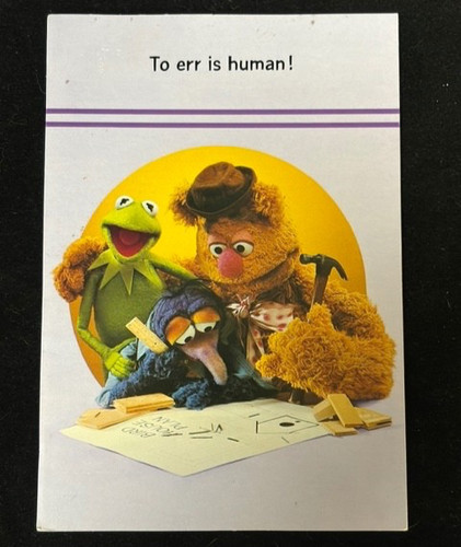 Vintage muppet hallmark kermit - muppet,