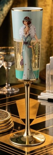 Clintons art deco painted - art,