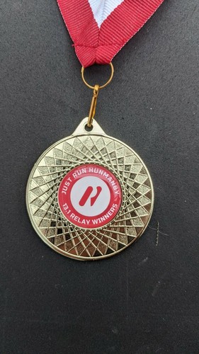 50mm just run - medal, ribbon