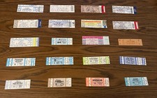 LOT 20 RARE UNUSED CONCERT
