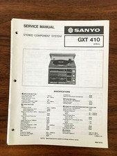 Sanyo GXT 410 Stereo Music