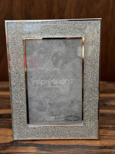 Impressions silver glitter - glitter, 4x6