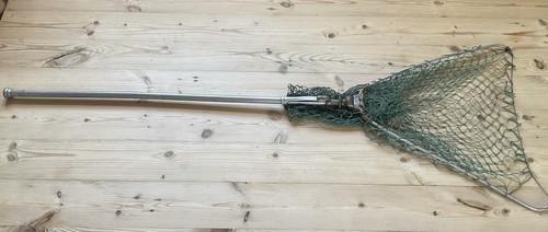 Antique hardy landing net - antique,