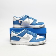 NIKE Dunk Low Junior Blue SIZE