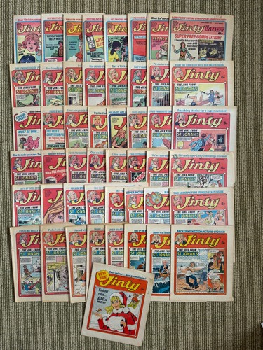 Jinty and lindy comic - and, comic,