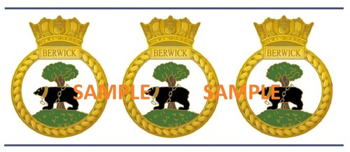 Hms berwick crest - berwick,