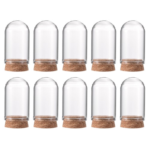 10pcs cloche glass dome - 10pcs,