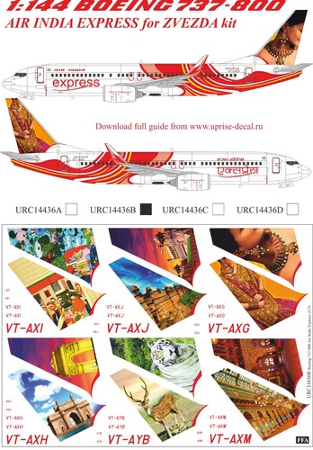 144 decal boeing - decal, air