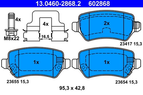 Ate 0460 2868 - ate, 13.0460-2868.2