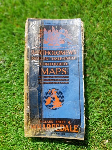Vintage contoured map - vintage,