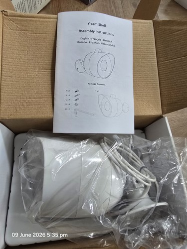 Cam shell network wired - shell,