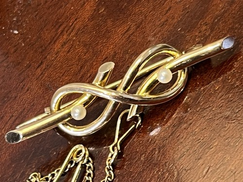 Victorian 9ct gold pearl - gold, &