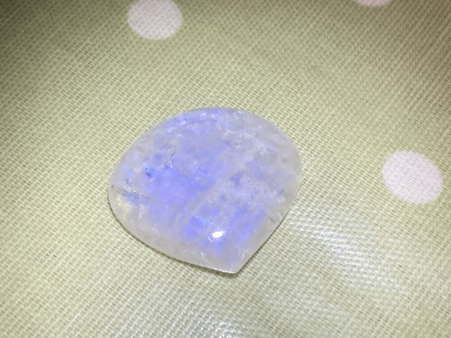 Polished rainbow blue - polished, flash