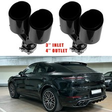 Carbon 3" to 4'' Car Exhaust