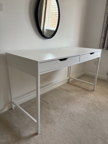 Ikea alex desk white 132cm - desk,