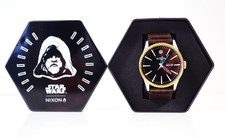 Nixon Sentry Leather Watch