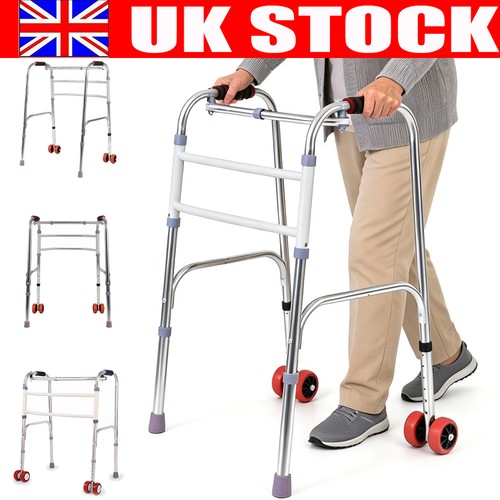Folding walking frame - folding,