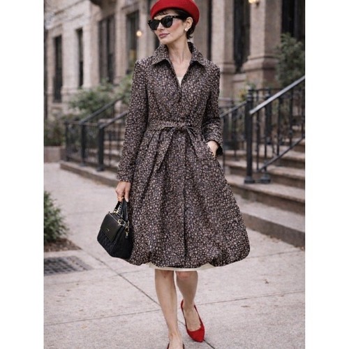 Chic bubble hem trench - chic,