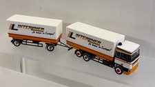 Herpa HO 1:87 DAF HGV Lorry with Interliner Trailer