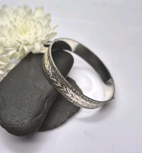 Vintage sterling silver hinged - vintage,