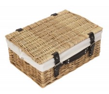 14” Wicker Gift Hamper Empty Basket, Christmas Gift Hamper, BNWT