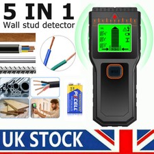 5 in 1 Electric Detector Wall Wood Metal Sensor Wire Stud Finder Cable Scanner