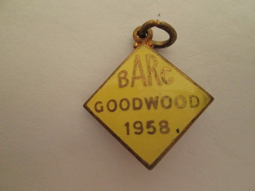 Barc goodwood guest badge - barc.,