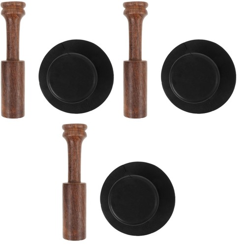 Compact rubber wood handle - compact,
