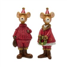 Widdop Set of 2 Festive Mice