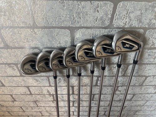 Callaway series irons - x, +