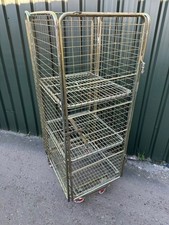 Supermarket Roll cages rolling